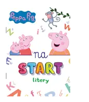 Okładka: Peppa Pig. Na start… Litery