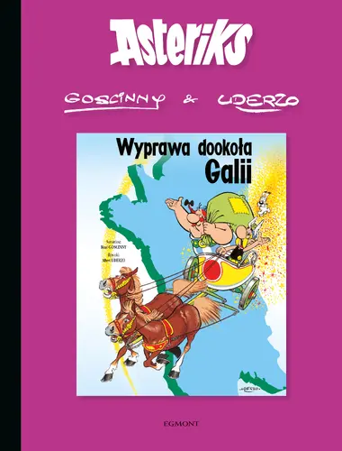 Okładka: Asteriks. Tom 5. Wyprawa dookoła Galii