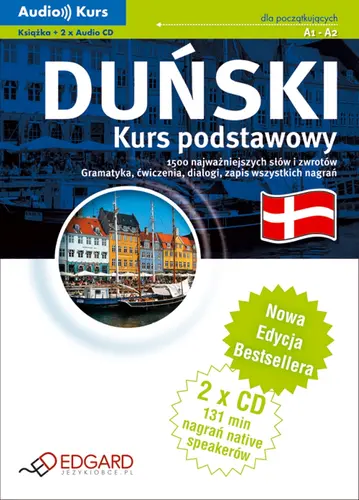 Okładka: Duński - Kurs podstawowy (CD w komplecie)