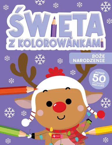 Okładka: Święta z kolorowankami. Boże Narodzenie