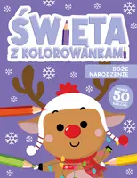 Okładka: Święta z kolorowankami. Boże Narodzenie