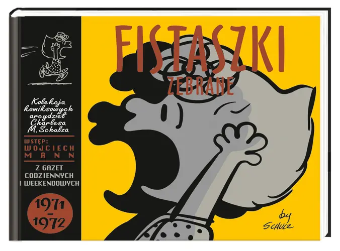 Okładka: Fistaszki zebrane 1971-1972