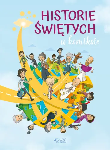 Okładka: Historie świętych w komiksie