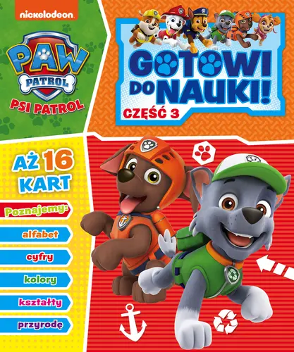 Okładka: Psi Patrol Gotowi do nauki część 3