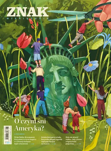 Okładka: Miesięcznik ZNAK 853 (06/2026) - O czym śni Ameryka?