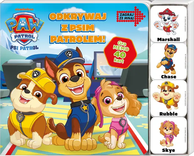 Okładka: Psi Patrol. Zagraj ze mną!
