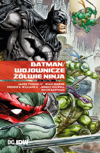 Okładka: Batman. Wojownicze Żółwie Ninja