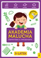 Okładka: Akademia Malucha. Elementarz z ćwiczeniami 5-latek