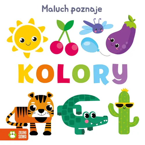 Okładka: Maluch poznaje. Kolory