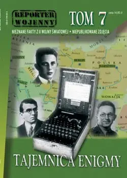 Okładka: Reporter wojenny. Tajemnica Enigmy
