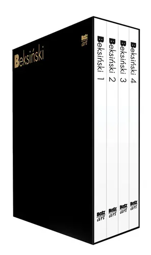 Okładka: Beksiński 1- 4 - wydanie miniaturowe w etui