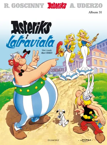 Okładka: Asteriks. Asteriks i Latraviata, tom 31