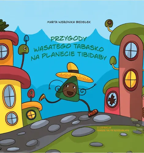 Okładka: Przygody Wąsatego Tabasko na planecie Tibidaby