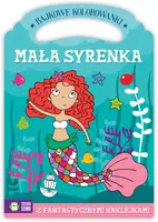 Okładka: Bajkowe kolorowanki. Mała Syrenka
