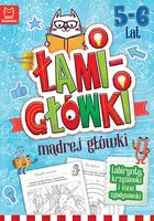Okładka: Łamigłówki mądrej główki 5-6 lat