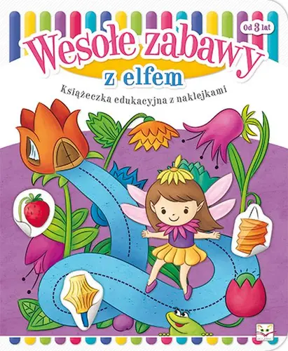 Okładka: Wesołe zabawy z elfem