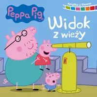 Okładka: Peppa Pig Książka z filmem Widok z wieży