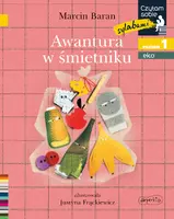 Okładka: Awantura w śmietniku. Czytam sobie sylabami. Eko. Poziom 1