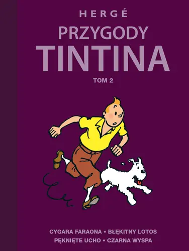 Okładka: Przygody Tintina. Tom 2