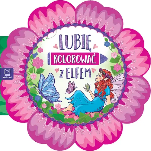 Okładka: Lubię kolorować z elfem - duży format