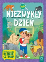 Okładka: Niezwykły dzień. Duże litery. Opowiadania do nauki czytania