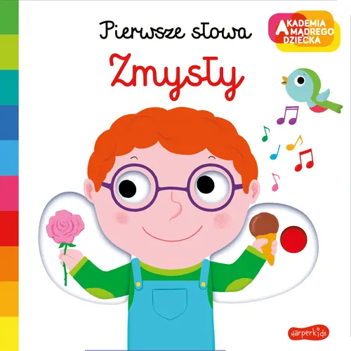 Okładka: Zmysły. Akademia mądrego dziecka. Pierwsze słowa