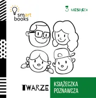Okładka: Twarze - Książeczka Poznawcza 3m+