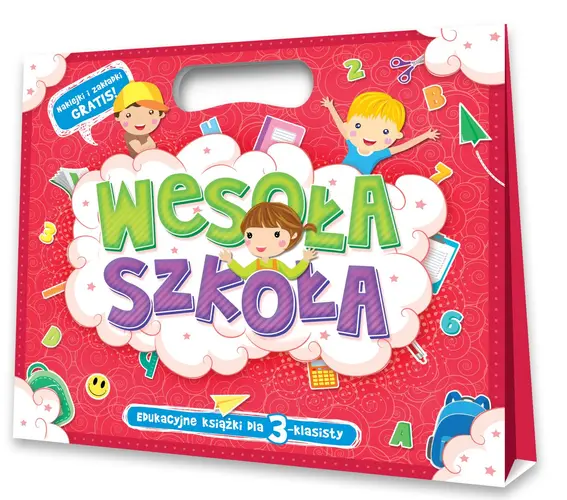 Okładka: WESOŁA SZKOŁA Edukacyjne książki dla 3-klasisty