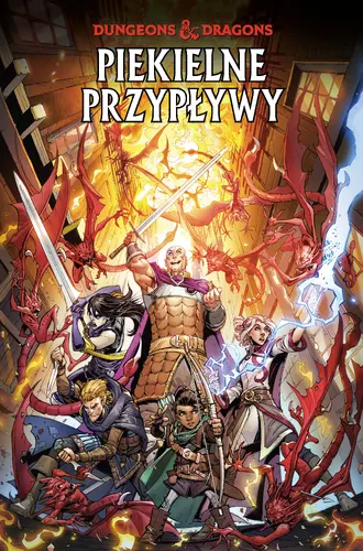 Okładka: Dungeons & Dragons. Tom 5. Piekielne przypływy