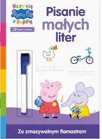 Okładka: Peppa pig. Uczę się z Peppą. Pisanie małych liter