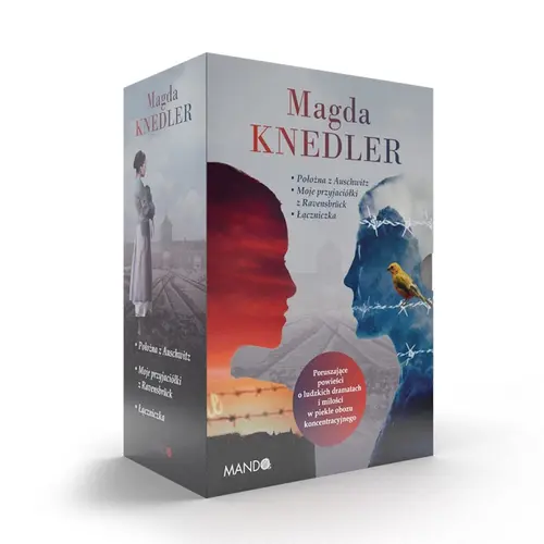 Okładka: KPL Położna z Auschwitz + Moje przyjaciółki z Ravensbrück + Łączniczka