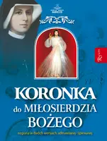 Okładka: Oddajemy w Państwa ręce płytę CD, z Koronką do Bożego Miłosierdzia nagraną w dwóch wersjach: odmawianej i śpiewanej. Dzięki temu wykonaniu w pełni odnajdziemy piękno i bogactwo Koronki do Miłosierdzia Bożego. Możemy płytę wykorzystać do indywidualnej modl