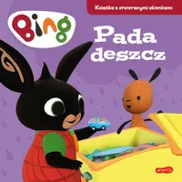 Okładka: Bing. Pada deszcz. Książka z otwieranymi okienkami