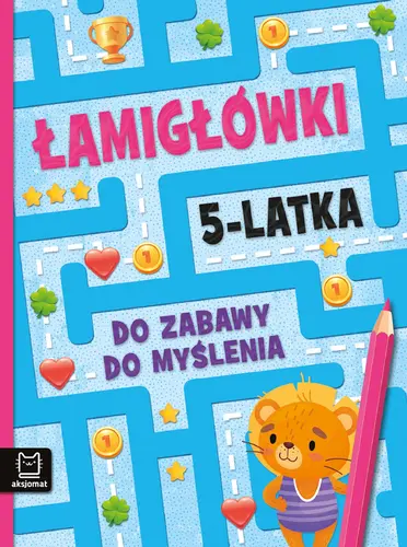 Okładka: Łamigłówki 5-latka. Do zabawy do myślenia