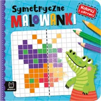 Okładka: Koloruj i odkrywaj. Symetryczne kolorowanki