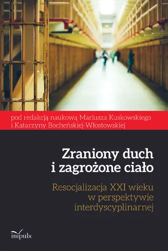 Okładka: Zraniony duch i zagrożone ciało