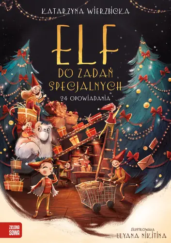 Okładka: Elf do zadań specjalnych. 24 opowiadania