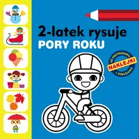 Okładka: 2-latek rysuje. Pory roku