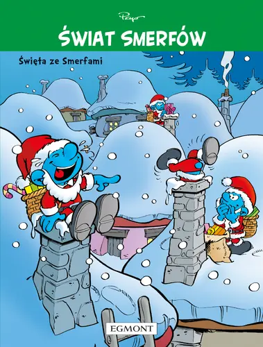 Okładka: Świat Smerfów. Święta ze Smerfami