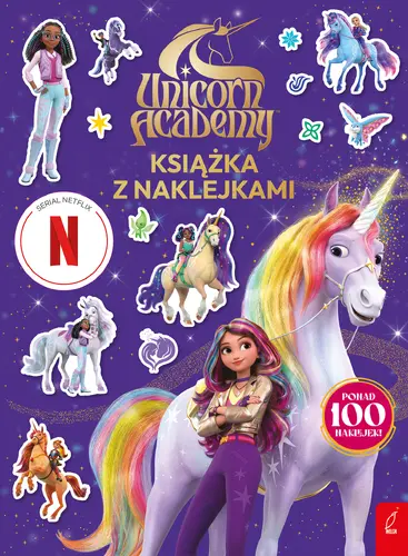 Okładka: Unicorn Academy. Książka z naklejkami