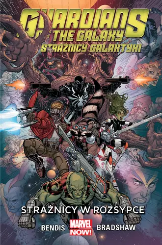 Okładka: Guardians of the Galaxy (Strażnicy Galaktyki): Strażnicy w rozsypce,  tom 4