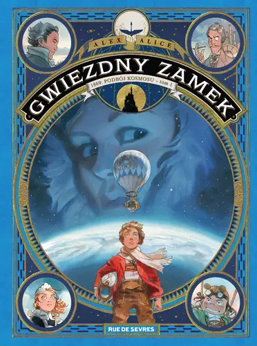 Okładka: Gwiezdny zamek. 1869 - Podbój kosmosu, tom 1