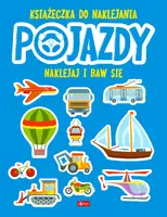 Okładka: Pojazdy. Książeczka do naklejania