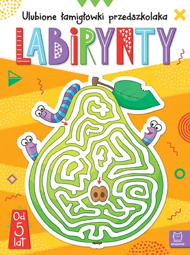 Okładka: Labirynty. Ulubione łamigłówki przedszkolaka od 5 lat