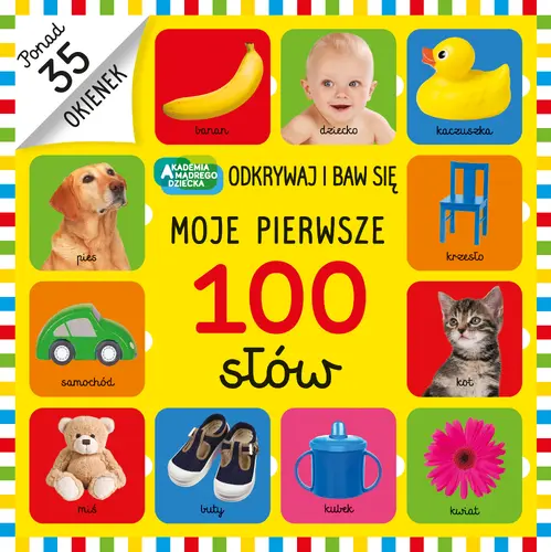 Okładka: Moje pierwsze 100 słów.