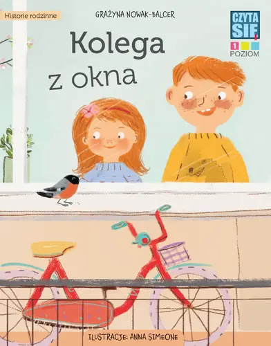 Okładka: CZYTASIE Poziom 1. Kolega z okna