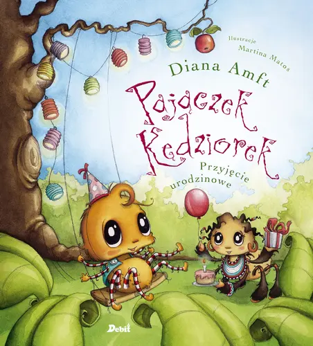 Okładka: Pajączek Kędziorek. Przyjęcie urodzinowe