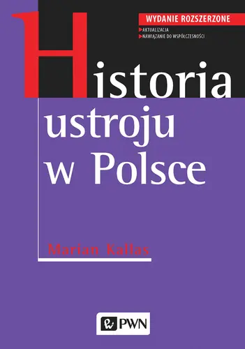 Okładka: Historia ustroju w Polsce