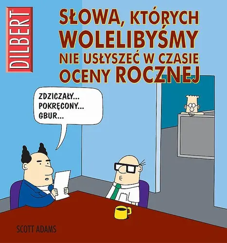 Okładka: Słowa, których wolelibyśmy nie usłyszeć w czasie oceny rocznej