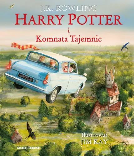 Okładka: Harry Potter i komnata tajemnic - ilustrowana